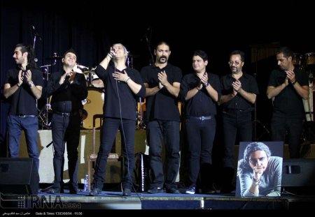 فلاحی خواننده پاپ کشور در تبریز به روی صحنه رفت